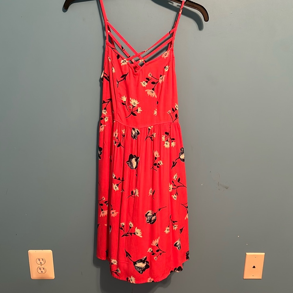 Pink sun dress
